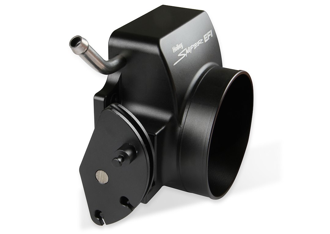 Holley Throttle Body, For Use with GM Ls 4-BOLT Flange Engines, 92 Millimeter, Black Anodized, Billet Aluminum – 860004-1