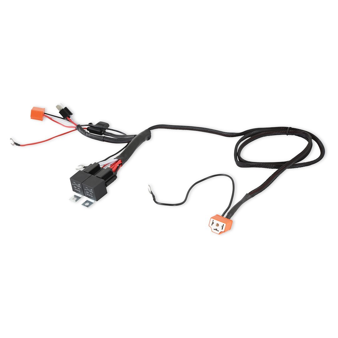 Holley Headlight Wiring Harness, Use to Connect Retrobright Headlights to Most Toyota Vehicles, LED – H840