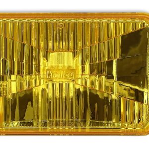 Holley Headlight Conversion Kit, Retrobright, Replaces Old-School Sealed Beam Headlight, 4 Inch X 6 Inch Rectangular – LFRB101