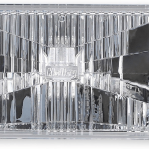 Holley Headlight Conversion Kit, Retrobright, Replaces Old-School Sealed Beam Headlight, 4 Inch X 6 Inch Rectangular – LFRB121