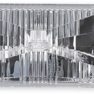 Holley Headlight Conversion Kit, Retrobright, Replaces Old-School Sealed Beam Headlight, 4 Inch X 6 Inch Rectangular – LFRB141