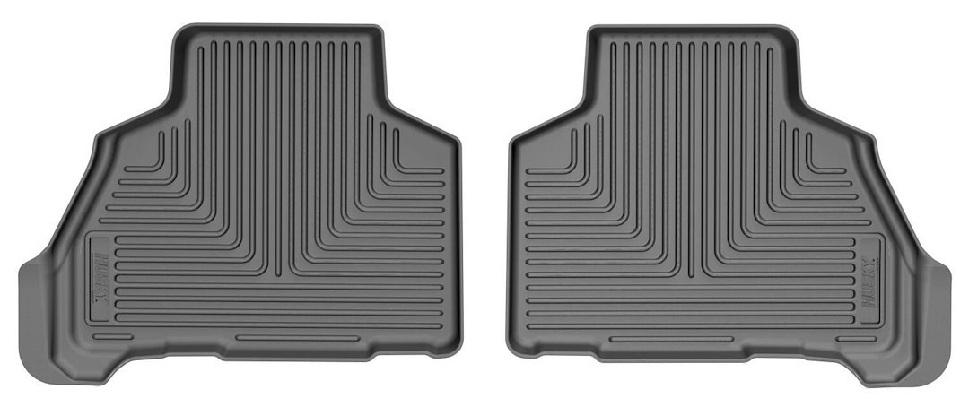 Husky Liners Floor Liner, Weatherbeater™, Black, Molded Fit, Raised Ridge, Tpo (thermoplastic Olefin), 2 Piece – 11881