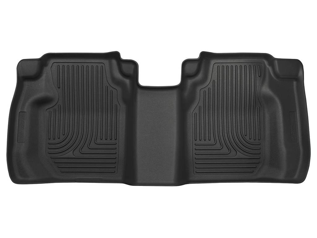 Husky Liners Floor Liner, Weatherbeater™, Black, Molded Fit, Raised Ridge, Tpo (thermoplastic Olefin), 1 Piece – 12471