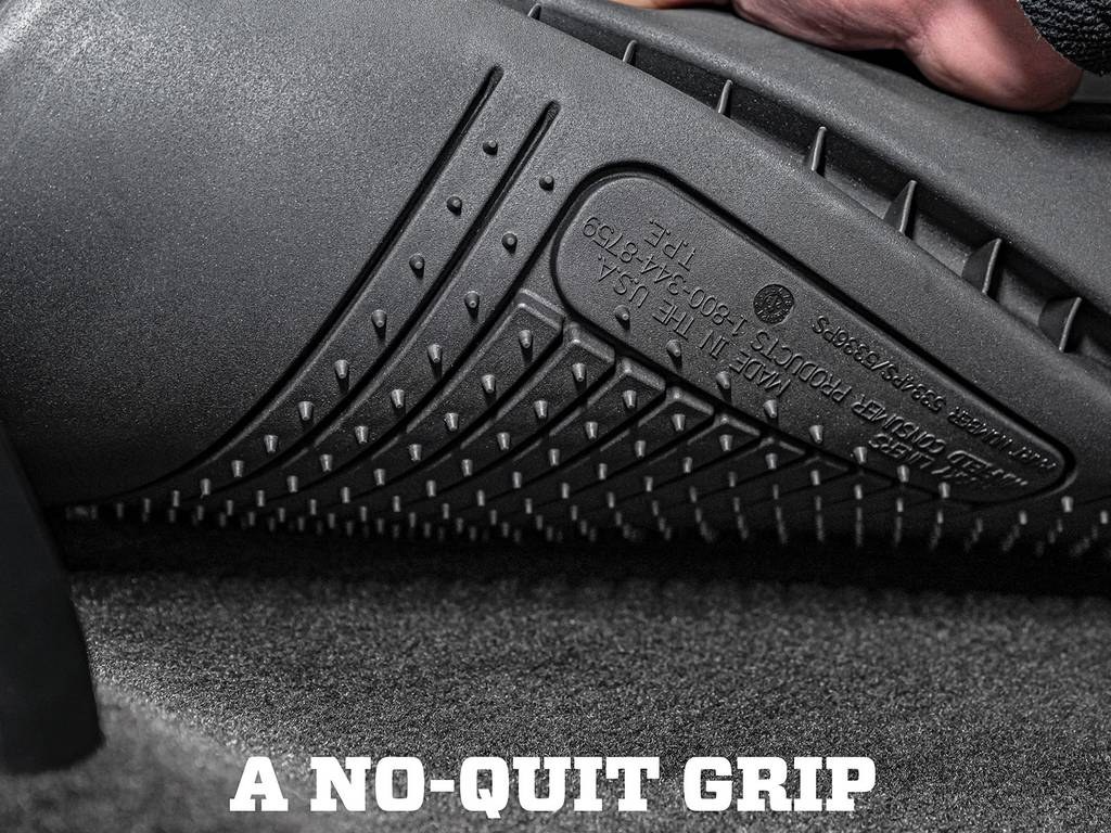 Husky Liners Floor Liner, Weatherbeater™, Black, Molded Fit, Raised Ridge, Tpe (thermoplastic Elastomer), 1 Piece – 12911