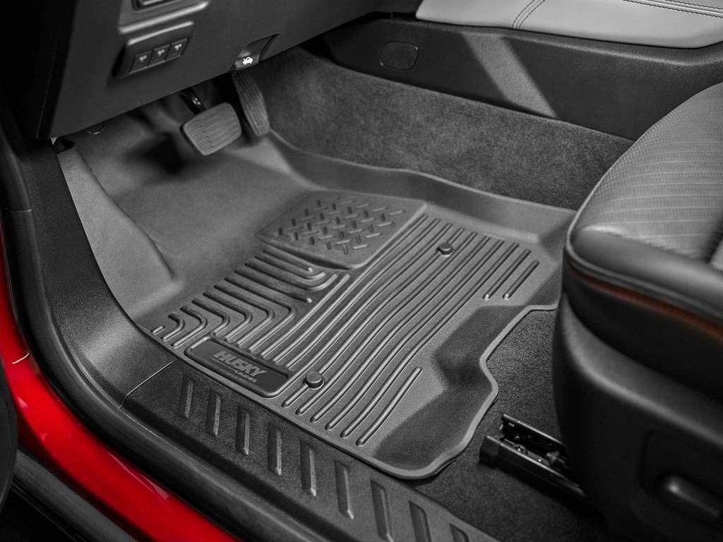 Husky Liners Floor Liner, Weatherbeater™, Black, Raised Ridge, Tpo (thermoplastic Olefin), 1 Piece – 14721