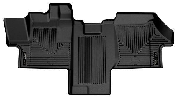 Husky Liners Floor Liner, Weatherbeater™, Black, Molded Fit, Raised Ridge, Tpo (thermoplastic Olefin), 1 Piece – 18051