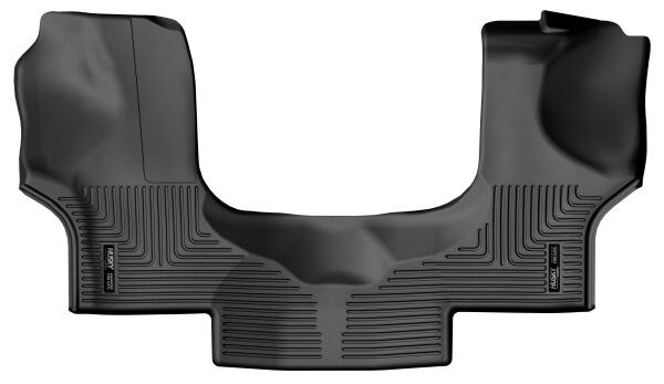 Husky Liners Floor Liner, Weatherbeater™, Black, Molded Fit, Raised Ridge, Tpo (thermoplastic Olefin), 1 Piece – 18741