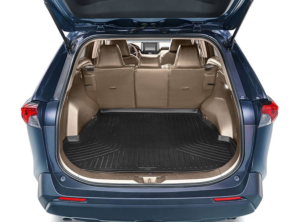 Husky Liners Cargo Area Liner, Weatherbeater™, Black, Raised Edge, Tpo (thermoplastic Olefin), Non-Skid – 24781