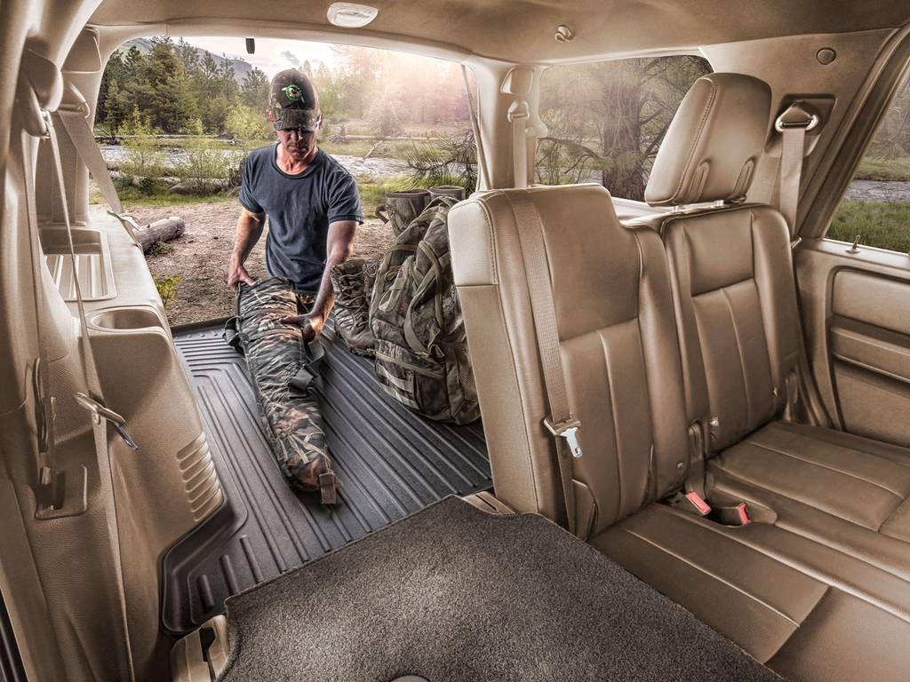 Husky Liners Cargo Area Liner, Weatherbeater™, Black, Raised Edge, Tpo (thermoplastic Olefin), Non-Skid – 24781