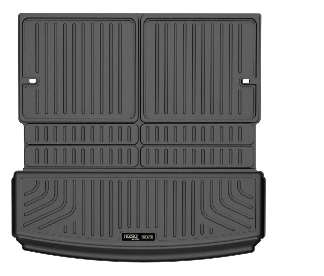 Husky Liners Cargo Area Liner, Weatherbeater™, Black, Raised Edge, Tpo (thermoplastic Olefin), Non-Skid, Behind 3RD Row Seatback – 25231