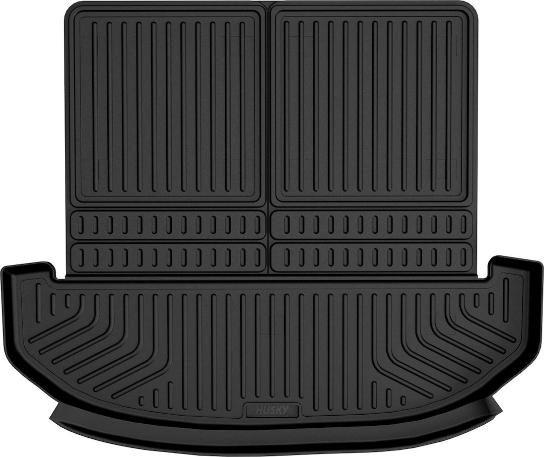 Husky Liners Cargo Area Liner, Weatherbeater™, Black, Raised Ridge, Tpo (thermoplastic Olefin), Non-Skid, Behind 3RD Row Seatback – 25441