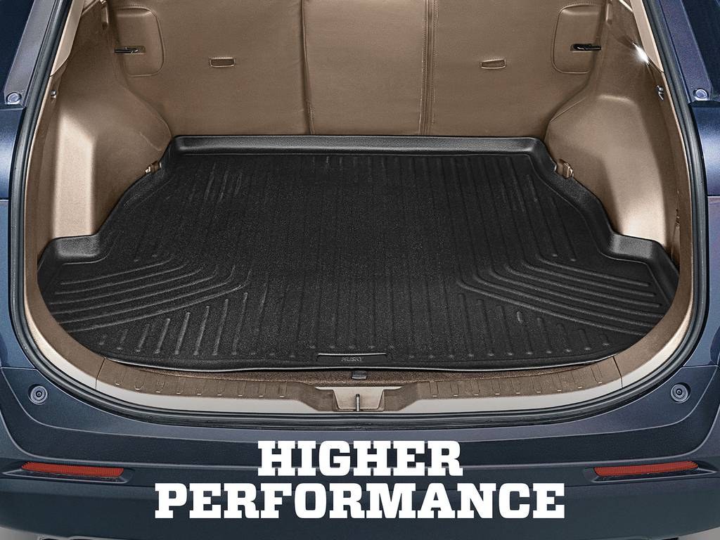 Husky Liners Cargo Area Liner, Weatherbeater™, Black, Raised Edge, Tpo (thermoplastic Olefin), Non-Skid, Behind 3RD Row Seat Back – 27751