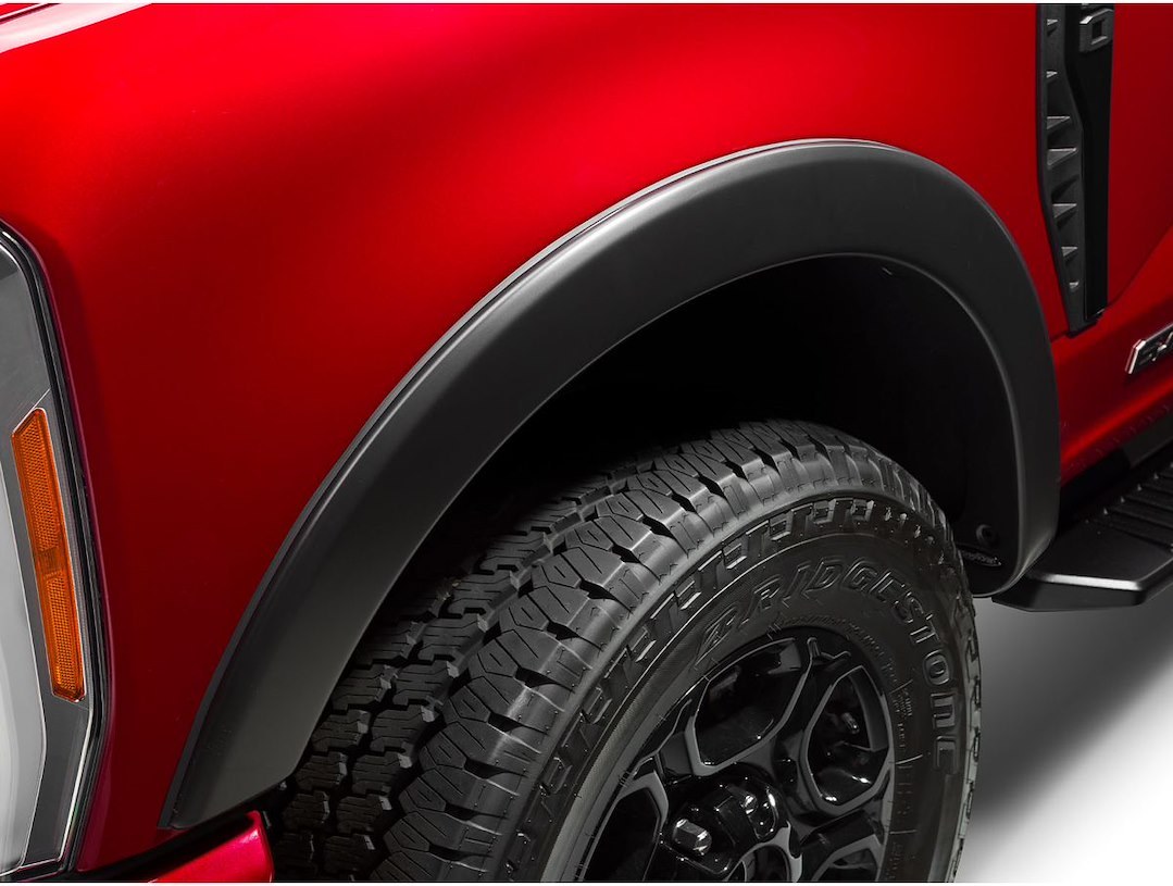 Husky Liners Fender Flare, Low Profile OE Style, Smooth, Black, ABS Thermoplastic, Set of 4 – 2802970
