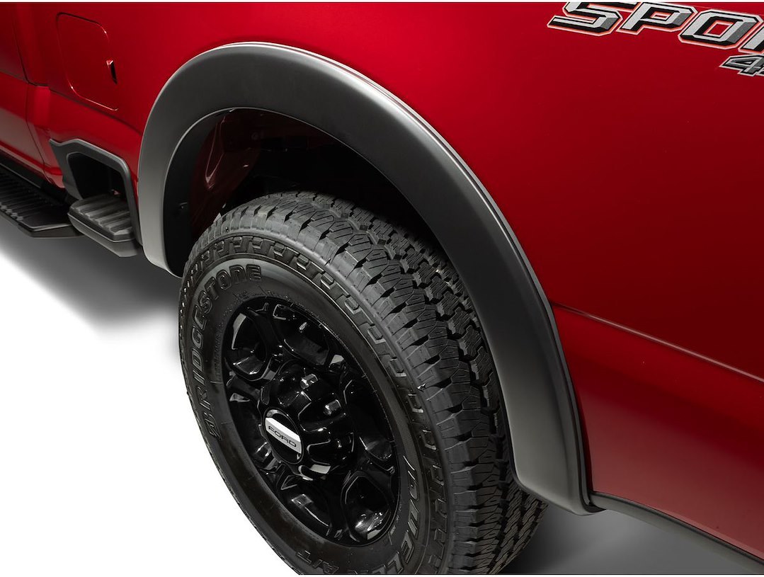 Husky Liners Fender Flare, Low Profile OE Style, Smooth, Black, ABS Thermoplastic, Set of 4 – 2802970