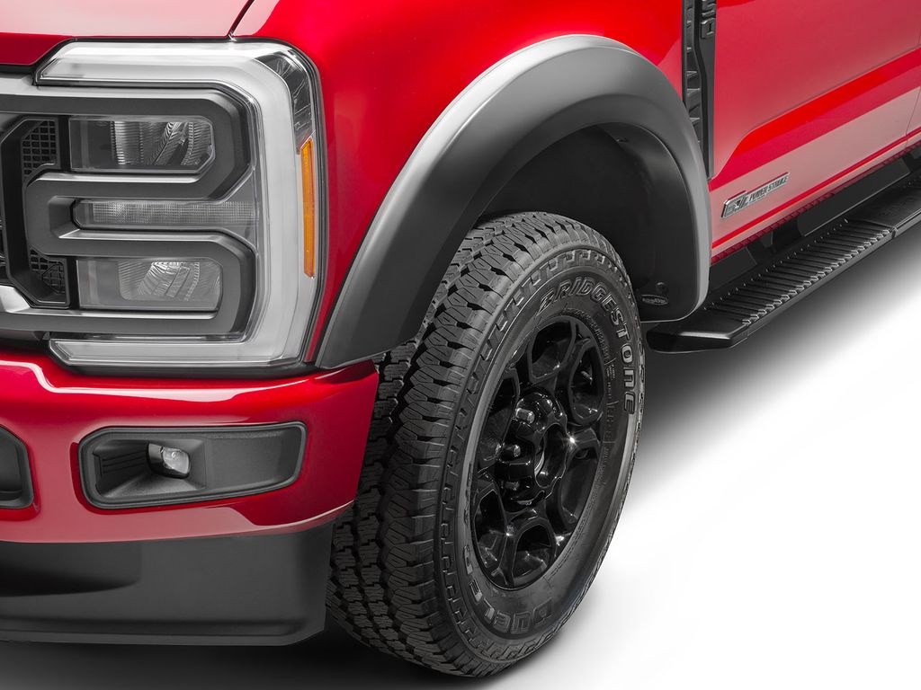 Husky Liners Fender Flare, Extend-A-Fender®, Low Profile OE Style, 2 Inch Tire Coverage, Black, Dura-Flex ® 2000 ABS Smooth Plastic – 2802971