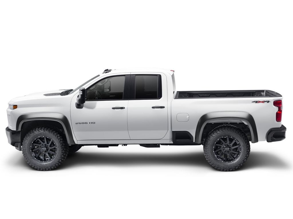 Husky Liners Fender Flare, Extend-A-Fender®, Smooth Style, 2 Inch Tire Coverage, Matte Black, ABS Plastic – 2804986