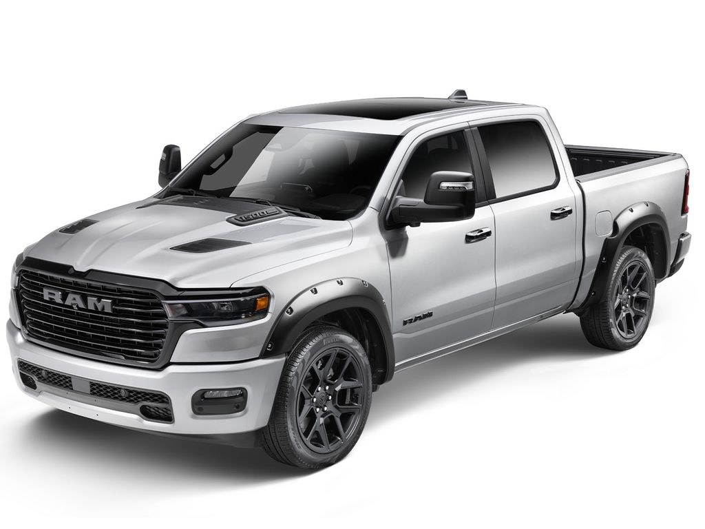 Husky Liners Fender Flare, Pocket Style®, Bolt-On Style, 2 Inch Front/ 2.6 Inch Rear Tire Coverage, Matte Black, ABS Plastic – 2805943