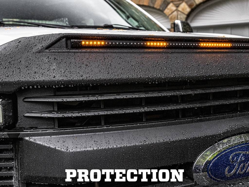 Husky Liners Bug Shield, Aeroskin® Lightshield™ Pro, Low Profile, Black, Thermoplastic Olefin (tpo) – 2820113