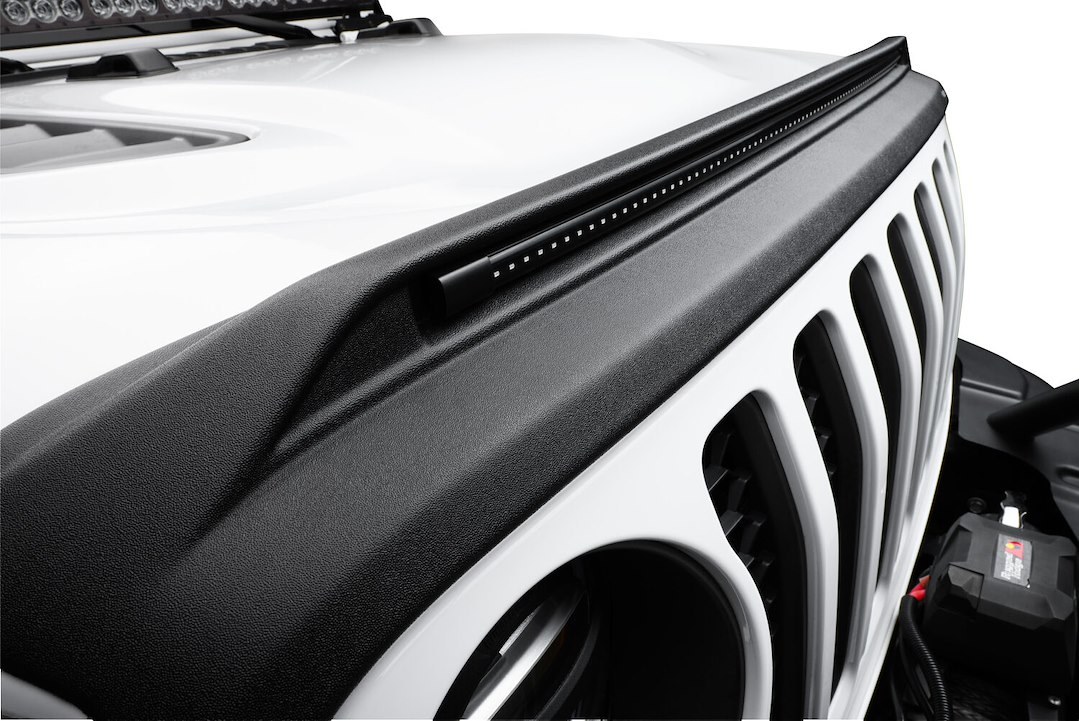 Husky Liners Bug Shield, Aeroskin® Lightshield™ Pro, Low Profile, Black, Thermoplastic Olefin (tpo) – 2820163