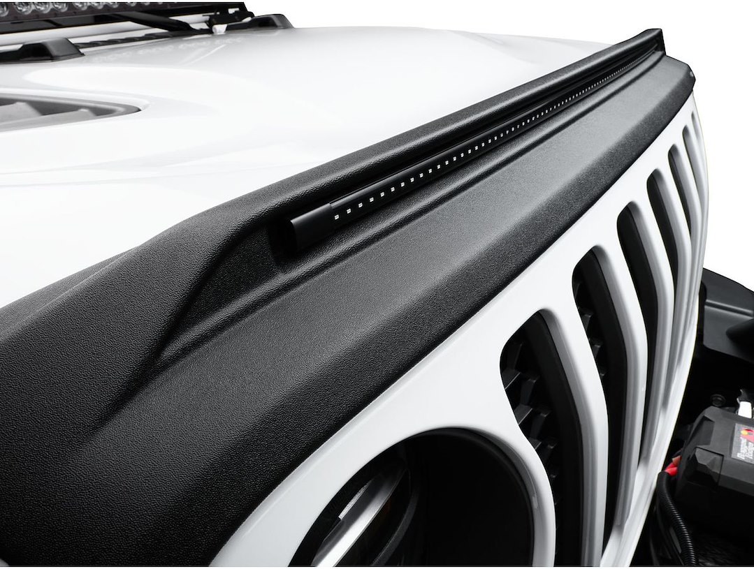 Husky Liners Bug Shield, Aeroskin® Lightshield™ Pro, Low Profile, Black, Thermoplastic Olefin (tpo) – 2820208