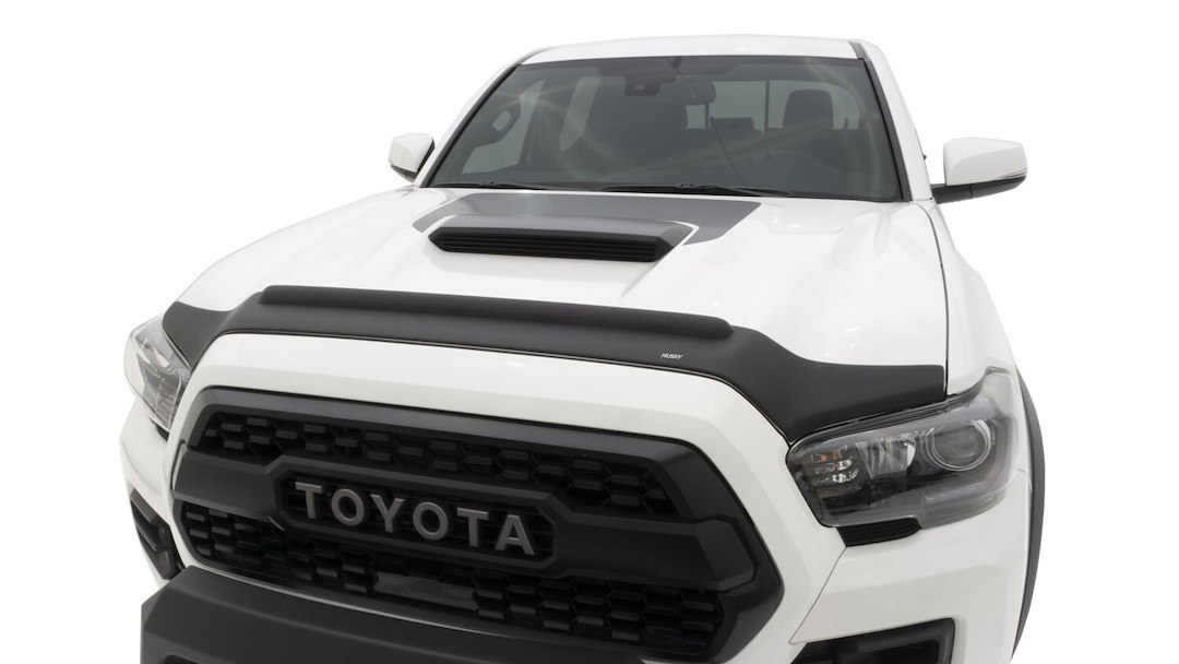 Husky Liners Bug Shield, Aeroskin II ™, Low Profile, Matte Black, Thermoplastic Olefin (tpo), With 3M Adhesive Tape – 2830048