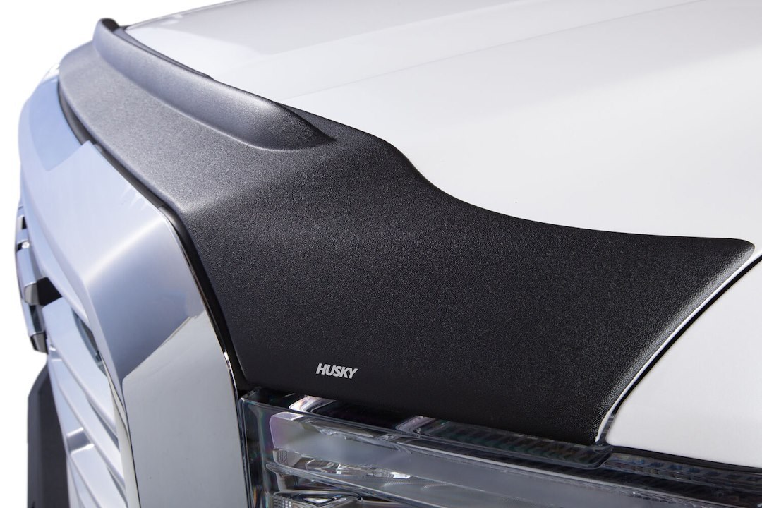 Husky Liners Bug Shield, Aeroskin II ™, Low Profile, Black, Thermoplastic Olefin (tpo), With 3M Adhesive Tape – 2830114