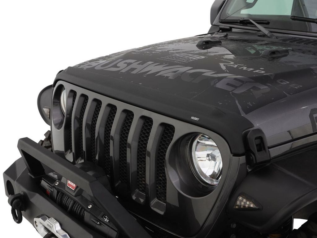 Husky Liners Bug Shield, Aeroskin II ™, Low Profile, Matte Black, Thermoplastic Olefin (tpo), With 3M Adhesive Tape – 2830148