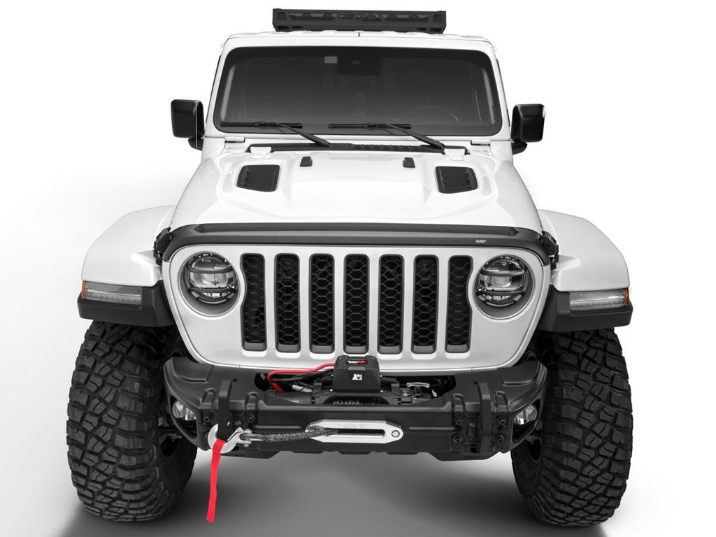Husky Liners Bug Shield, Aeroskin II ™, Low Profile, Matte Black, Thermoplastic Olefin (tpo), With 3M Adhesive Tape – 2830148