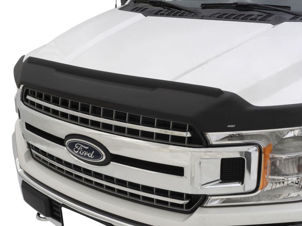 Husky Liners Bug Shield, Aeroskin II ™, Low Profile, Matte Black, Thermoplastic Olefin (tpo), With 3M Adhesive Tape – 2830196