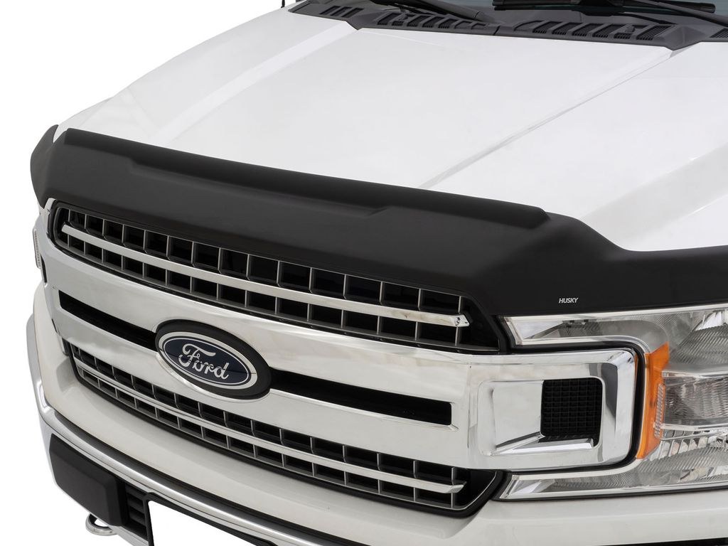 Husky Liners Bug Shield, Aeroskin II ™, Low Profile, Matte Black, Thermoplastic Olefin (tpo), With 3M Adhesive Tape – 2830196