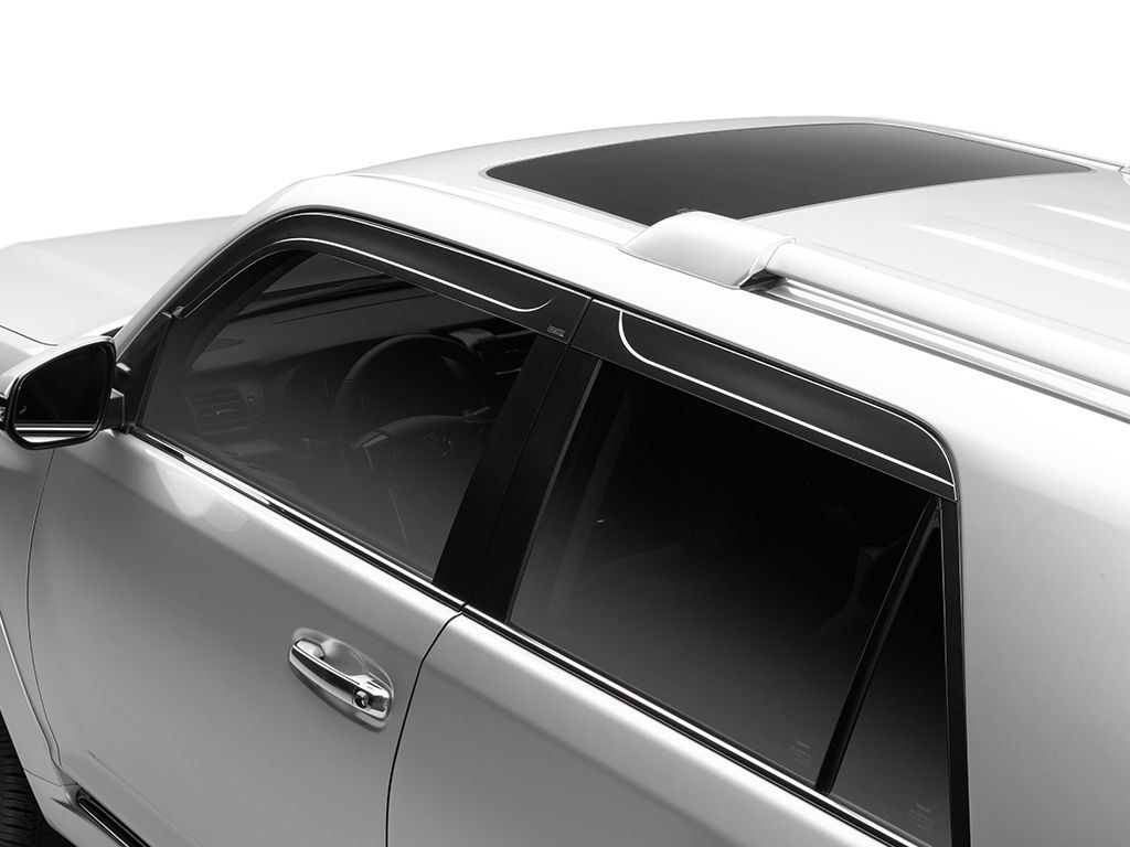 Husky Liners Rainguard, Ventvisor®, Low Profile, Tape-On, Smoke, Acrylic, Set of 4 – 2854027