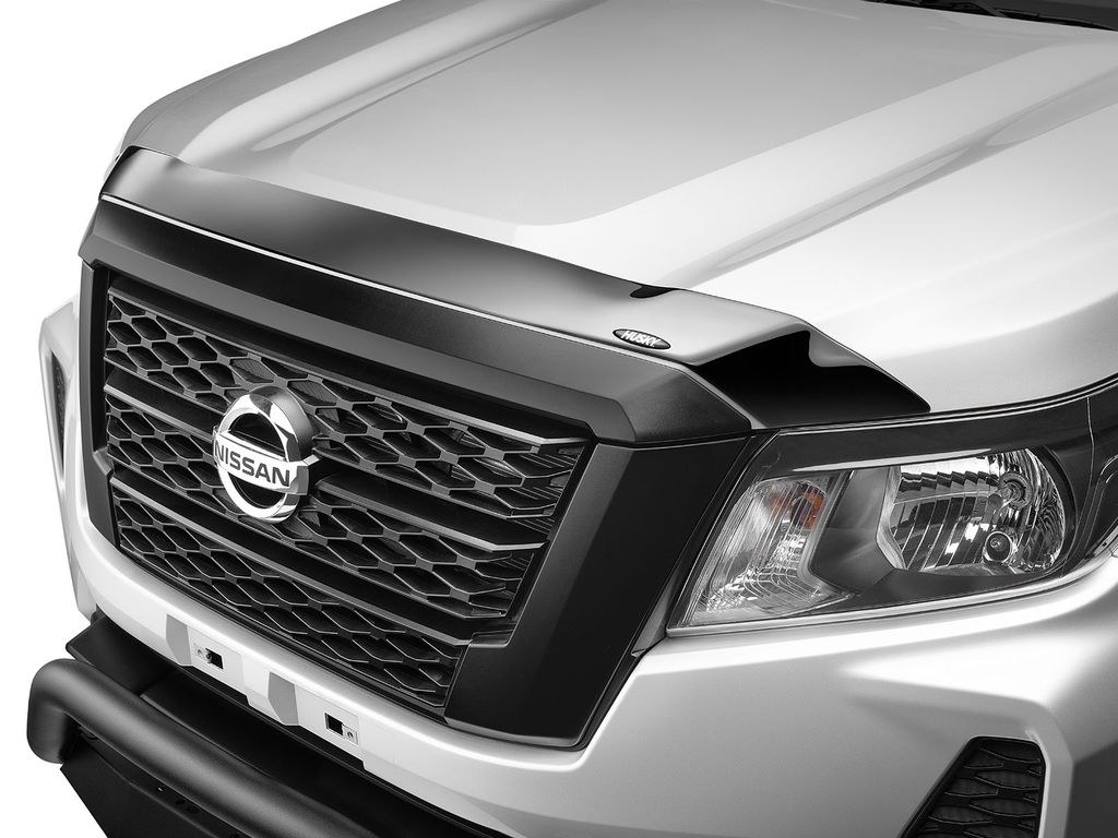 Husky Liners Rainguard, Ventvisor®, Vehicle Fitment: 2024-2026 Nissan Navara, Low Profile, Tape-On, Smoke, Acrylic, Set of 4 – 2854113