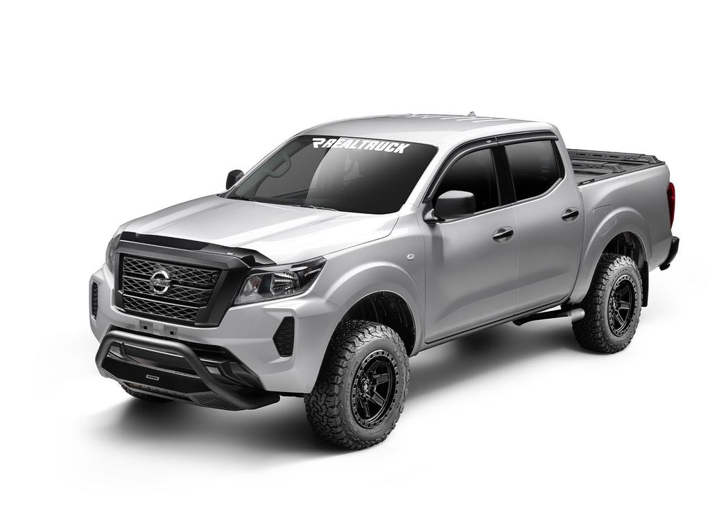 Husky Liners Rainguard, Ventvisor®, Vehicle Fitment: 2024-2026 Nissan Navara, Low Profile, Tape-On, Smoke, Acrylic, Set of 4 – 2854113