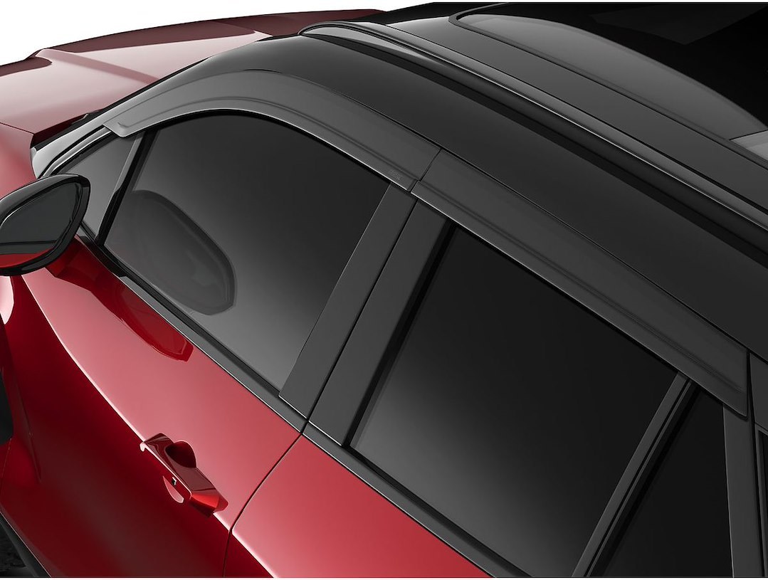 Husky Liners Rainguard, Ventvisor®, Low Profile, Tape-On, Smoke, Acrylic, Set of 4 – 2854125