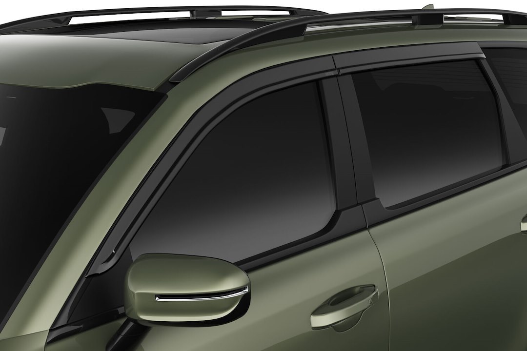 Husky Liners Rainguard, Ventvisor®, Low Profile, Tape-On, Smoke, Acrylic, Set of 4 – 2854130