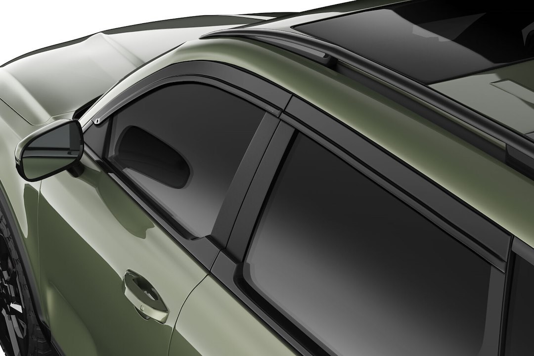 Husky Liners Rainguard, Ventvisor®, Low Profile, Tape-On, Smoke, Acrylic, Set of 4 – 2854130