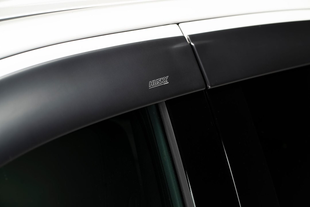 Husky Liners Rainguard, Ventvisor®, Low Profile, Tape-On, Matte Black, Acrylic, Set of 4 – 2857092