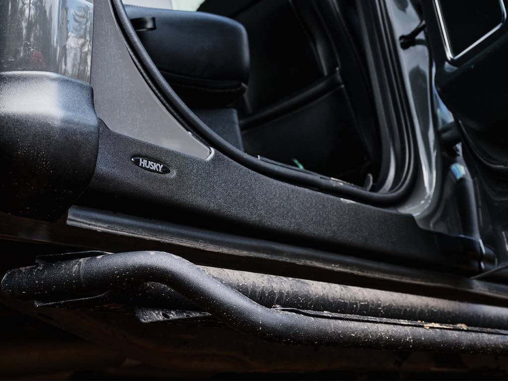 Husky Liners Rocker Panel Guard, Trail Armor ®, Flat, Matte Black, Tpo (thermoplastic Olefin) – 2874064