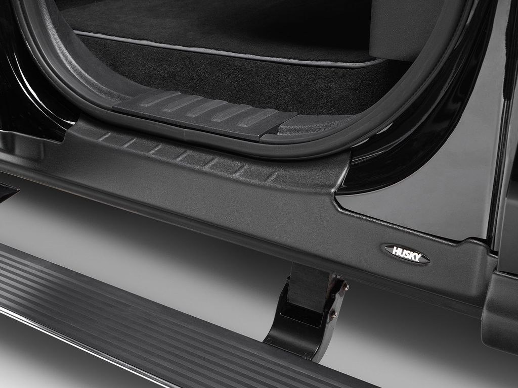 Husky Liners Rocker Panel Guard, Trail Armor ®, Flat, Matte Black, Tpo (thermoplastic Olefin), With Side Panels/Sill Plate Cover – 2874066