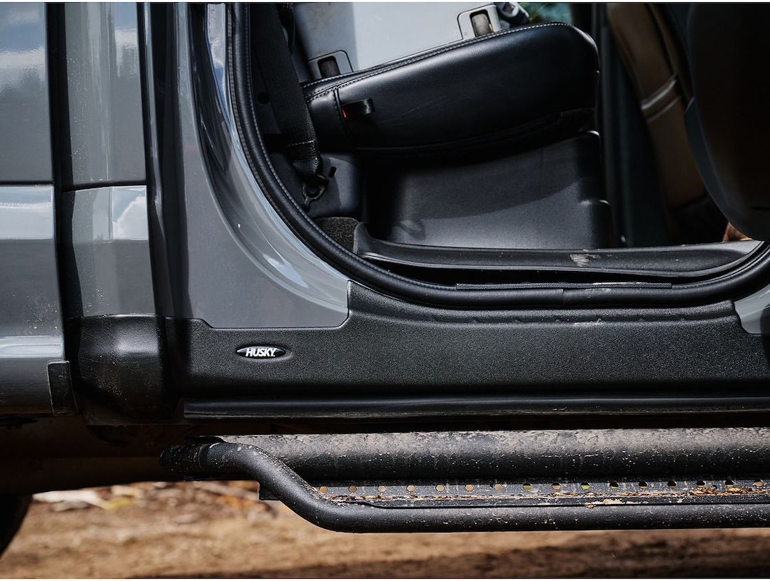 Husky Liners Rocker Panel Guard, Trail Armor ®, Flat, Matte Black, Tpo (thermopolyolefin) – 2874071