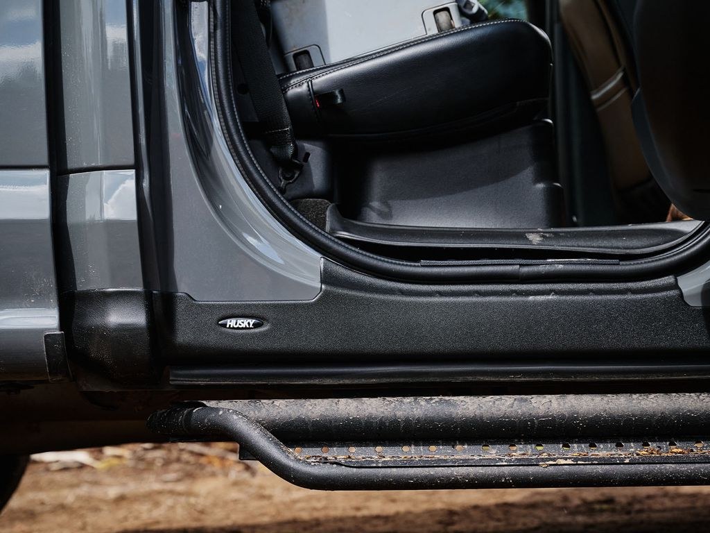 Husky Liners Rocker Panel Guard, Trail Armor ®, Flat, Matte Black, Tpo (thermopolyolefin) – 2874079