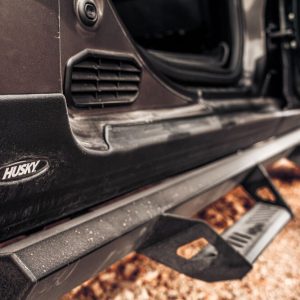 Husky Liners Rocker Panel, Truck Trail Armor®, Outer Rocker Panel, Tpo (thermoplastic Olefin), Matte Black Finish, With Alcohol Prep Pad – 2874115