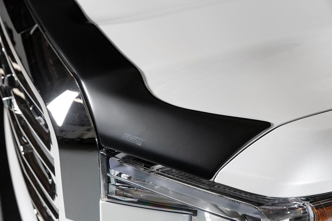 Husky Liners Bug Shield, Aeroskin®, Low Profile, Matte Black, ABS Thermoplastic, With 3M Adhesive Tape – 2877185