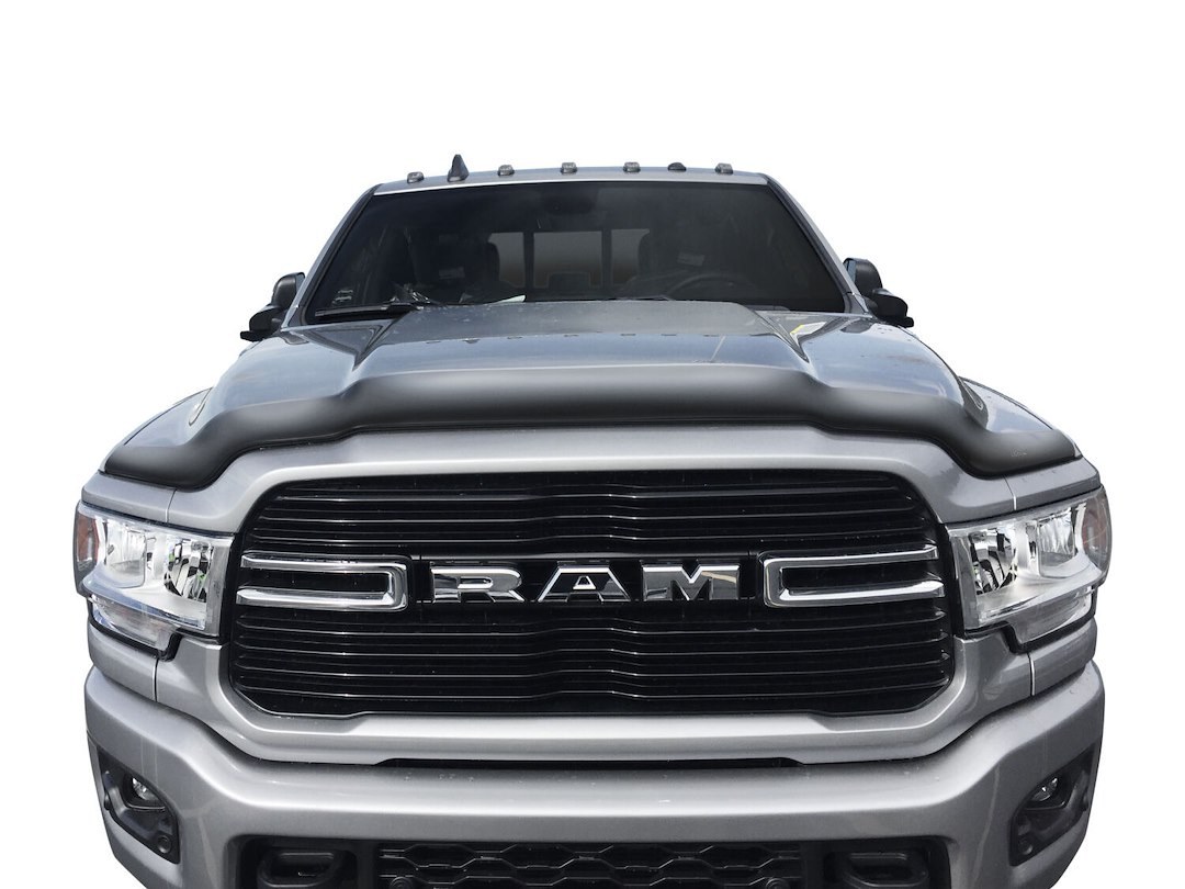 Husky Liners Bug Shield, Aeroskin®, Low Profile, Matte Black, ABS Thermoplastic, With 3M Adhesive Tape – 2877189