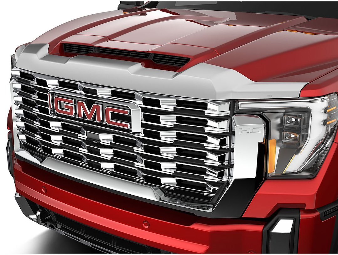 Husky Liners Bug Shield, Aeroskin®, Low Profile, Chrome, Acrylic, With 3M Adhesive Tape – 2892051