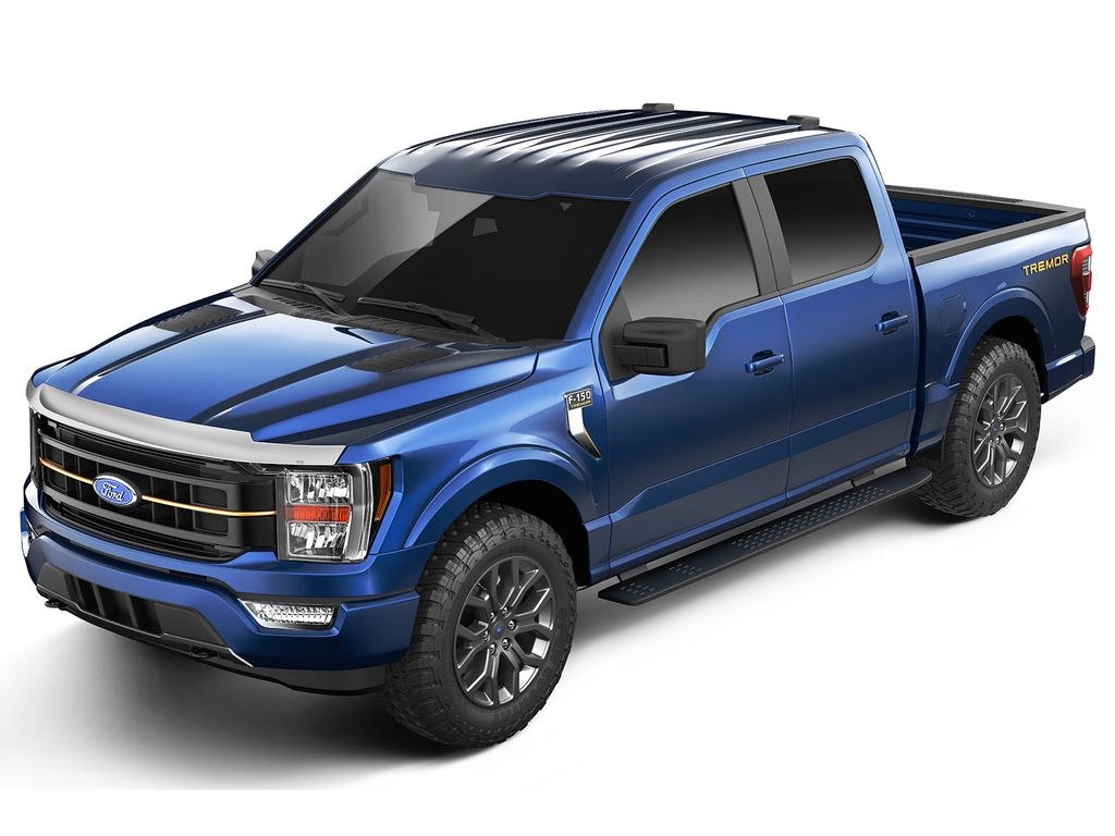 Husky Liners Bug Shield, Aeroskin®, Low Profile, Chrome, Acrylic, With 3M Adhesive Tape – 2892196