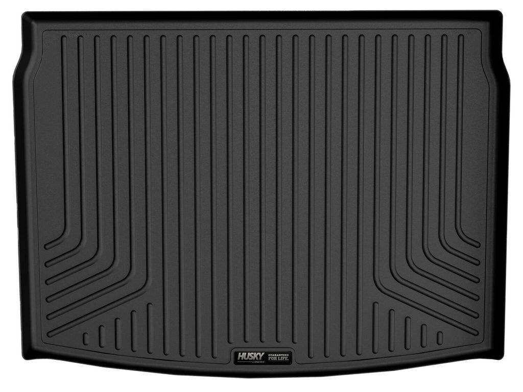 Husky Liners Cargo Area Liner, Weatherbeater™, Raised Ridge, Black, Tpo (thermoplastic Olefin), To Back of 2ND Seat – 29451