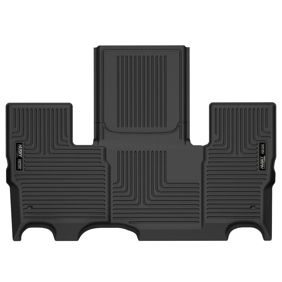 Husky Liners Floor Liner, X-Act Contour™, Black, Molded Fit, Raised Ridge, Tpe (thermoplastic Elastomer), 1 Piece – 51361