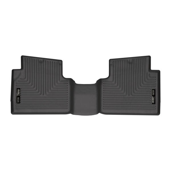 Husky Liners Floor Liner, X-Act Contour™, Molded Fit, Raised Ridge, Black, Thermoplastic Elastomer, 1 Piece – 51821