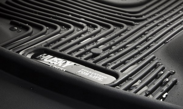Husky Liners Floor Liner, X-Act Contour™, Molded Fit, Raised Ridge, Black, Thermoplastic Elastomer, 1 Piece – 51821